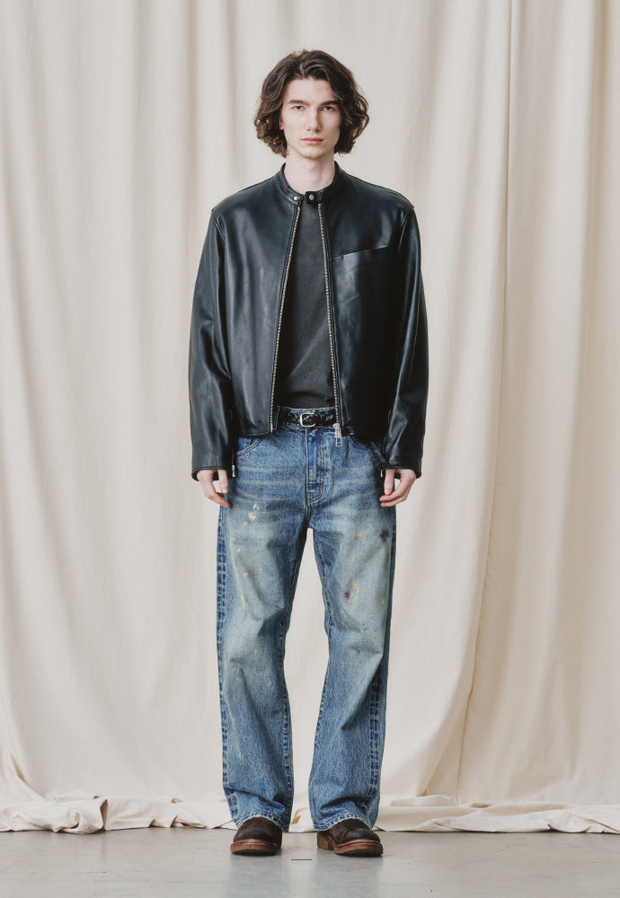 Art if acts - Lambskin Raceway Jacket (Black) product image 3 | TRAB K-Fashion Australia