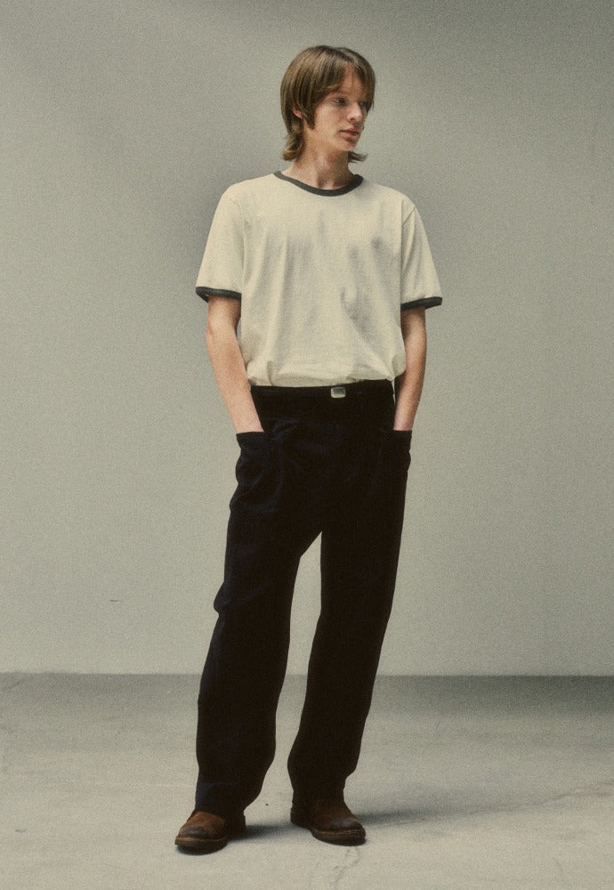 Art if acts - Ringer Tee (Dawn Grey) product image 1 | TRAB K-Fashion Australia