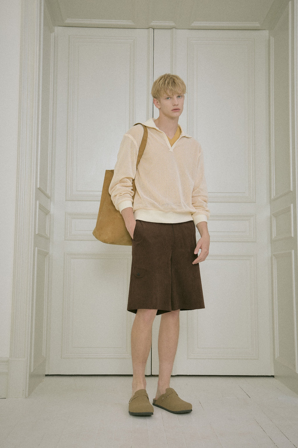 Stu - Half Pants (Brown) product image 8 | TRAB K-Fashion Australia