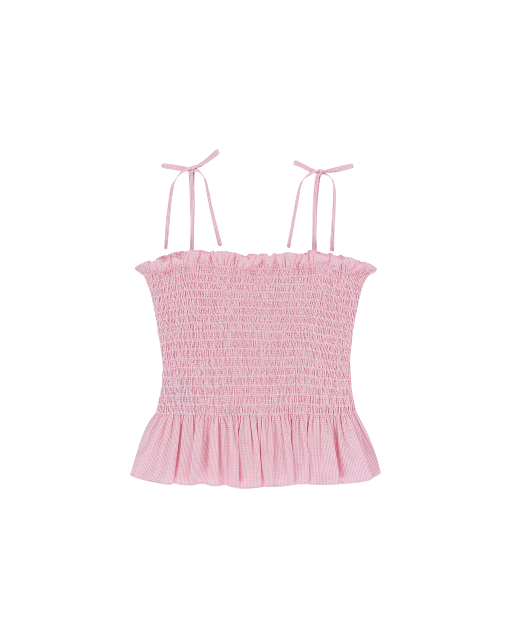 Kimhe Kim - Seersucker Smoked Top (Pink) product image 18 | TRAB K-Fashion Australia