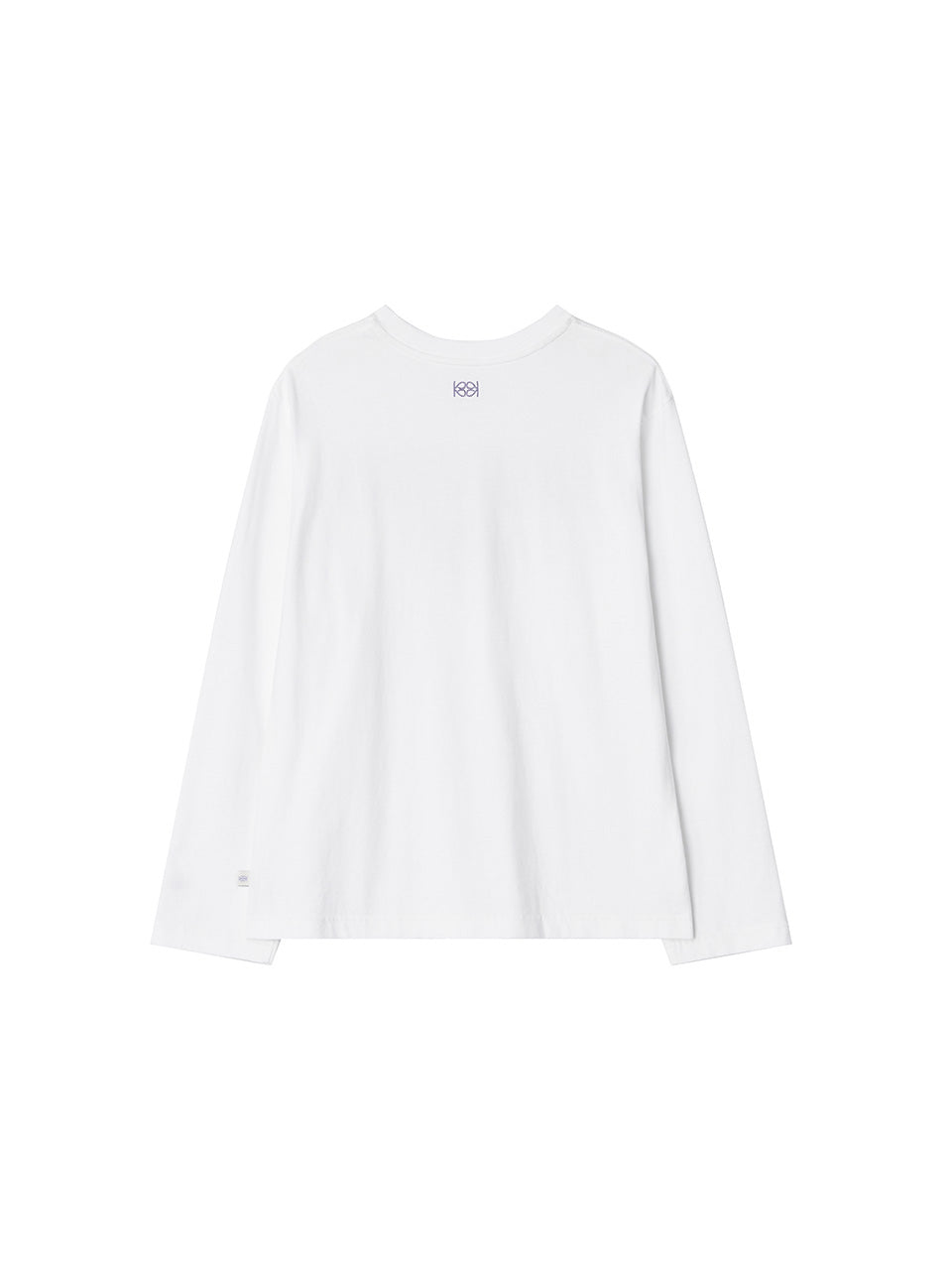 Kijun - Baddie Kuromi Long Sleeve Tee (Off-White) product image 9 | TRAB K-Fashion Australia