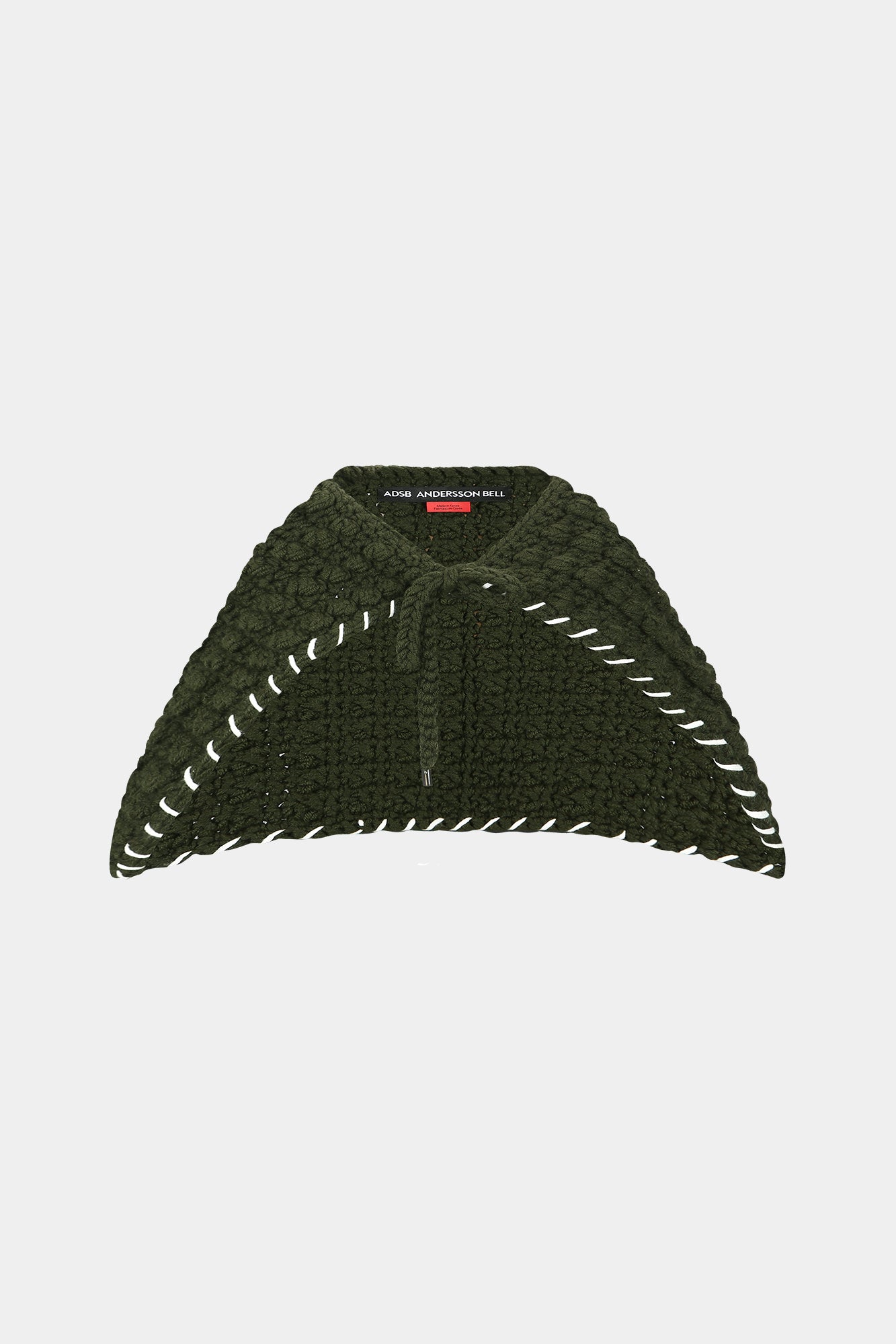 Andersson Bell - Chunky Wool-Blend Hand Knitted Scarf (Green) product image 8 | TRAB K-Fashion Australia