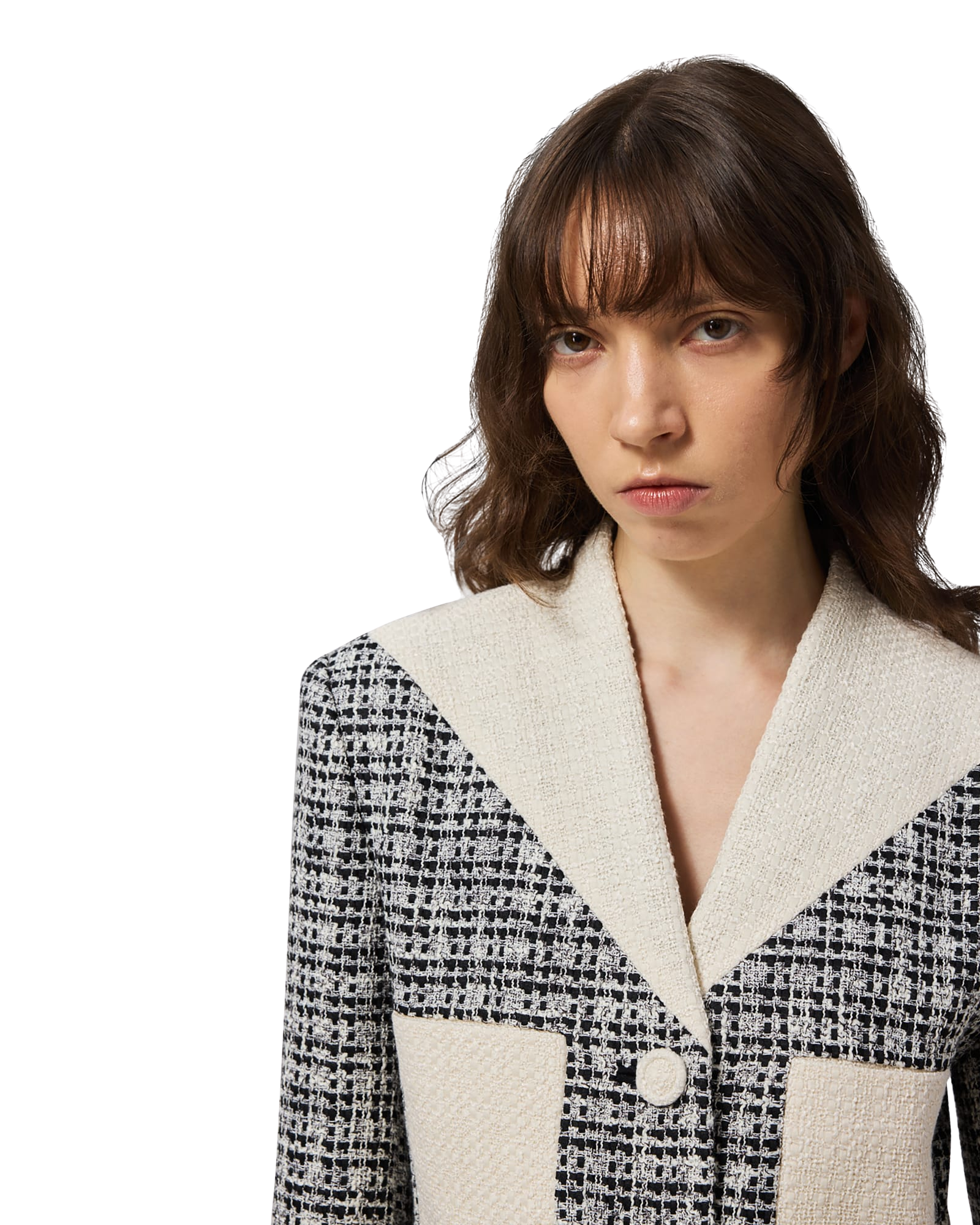 Kimhe Kim - Malevich Tweed Jacket Dress (Black/White) product image 7 | TRAB K-Fashion Australia