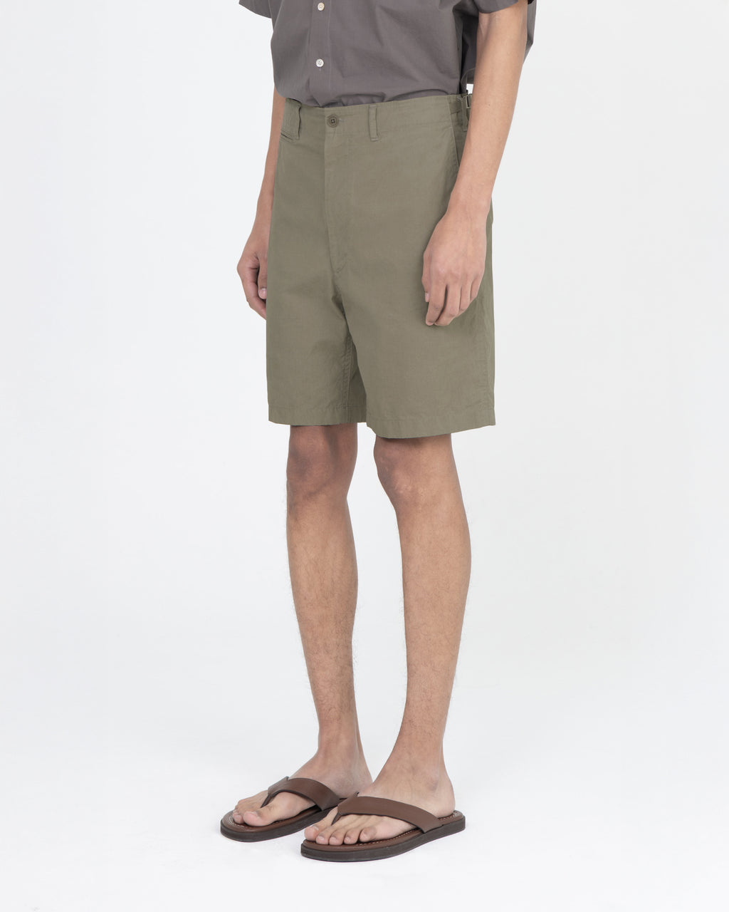 Brownyard - Essential Chino Shorts (Stone) product image 3 | TRAB K-Fashion Australia