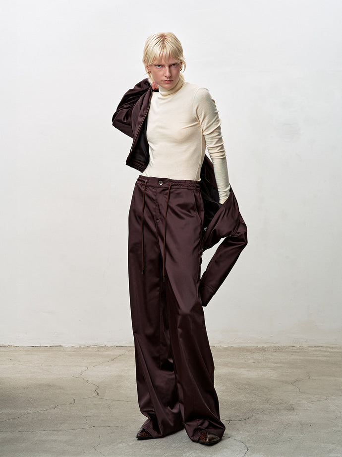 Tonywack - Silky Banding Lounge Pants (Brown) product image 1 | TRAB K-Fashion Australia