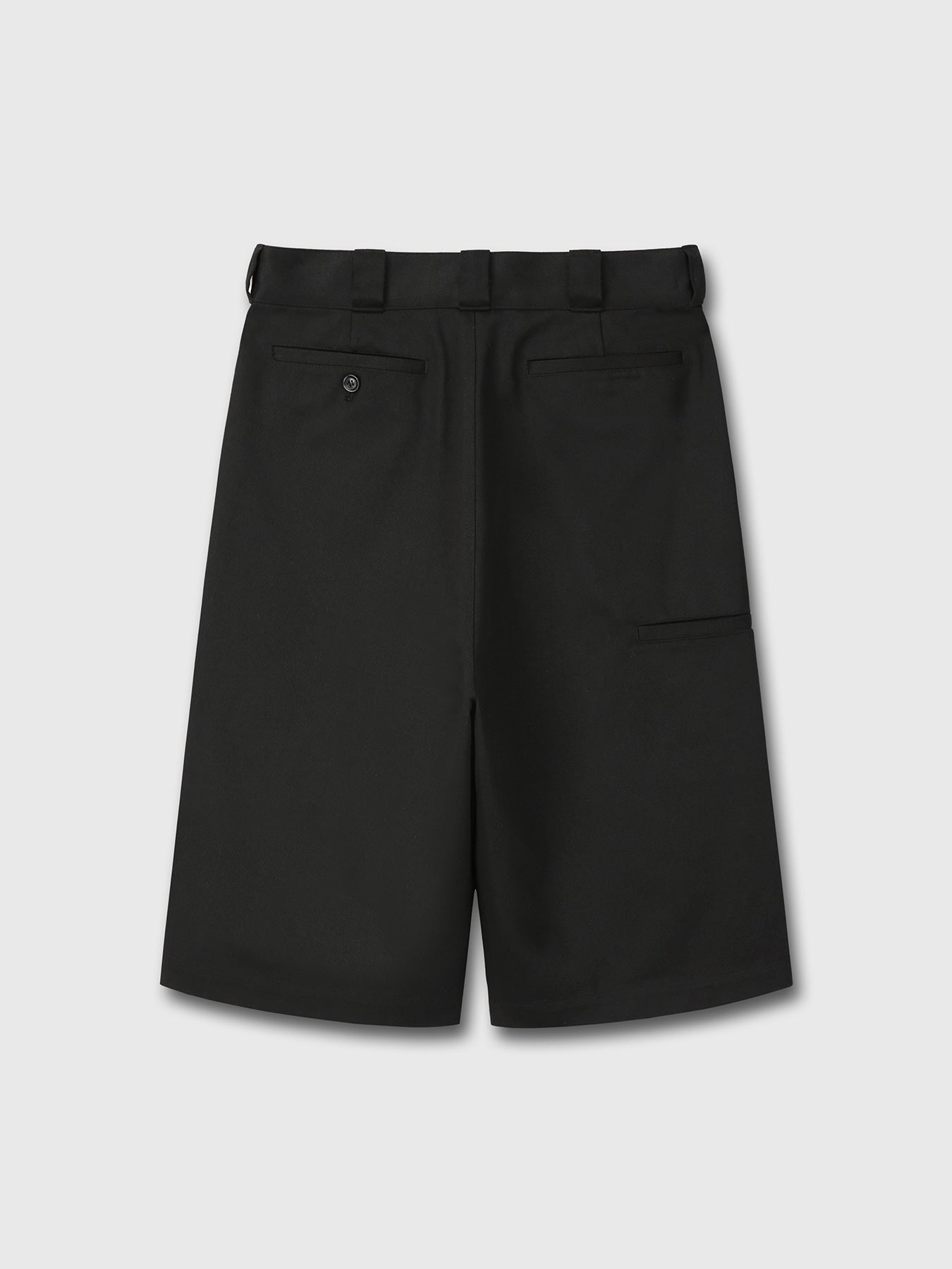 Tonywack - C/P Baggy Chino Bermuda (Black) product image 7 | TRAB K-Fashion Australia