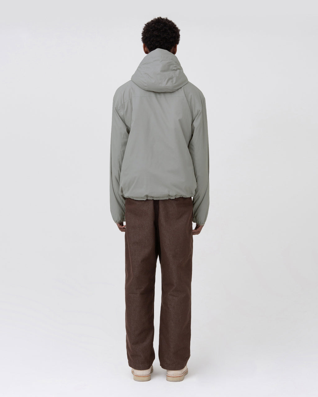 Brownyard - Light Hooded Jacket (Olive Grey) product image 2 | TRAB K-Fashion Australia