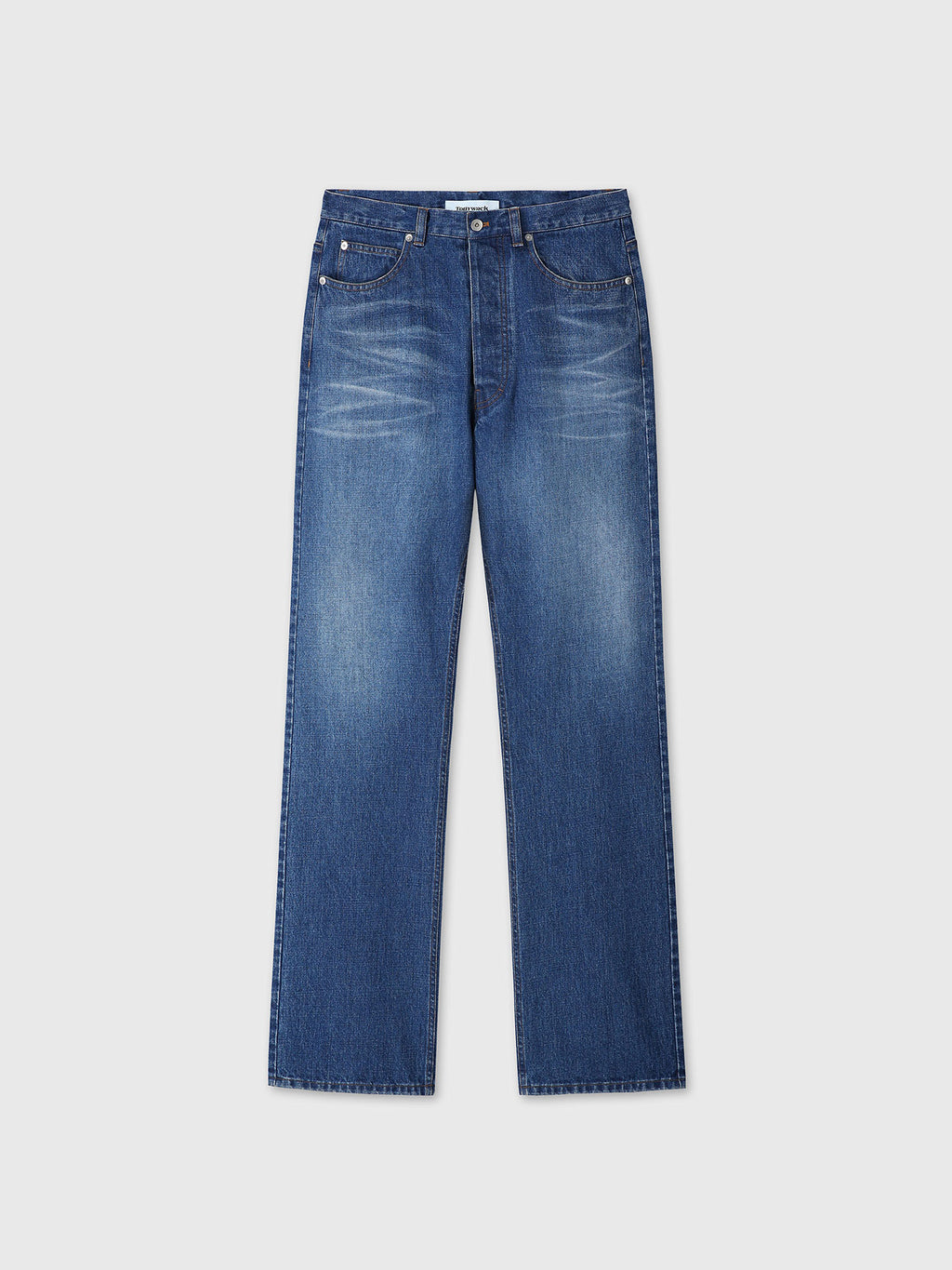 Tonywack - Loose Straight Denim Jeans (Mid Blue) product image 9 | TRAB K-Fashion Australia