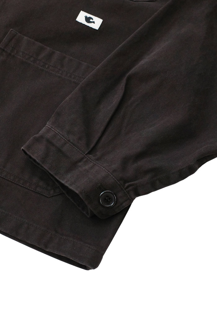 Collect Pieces - Peace Bird Work Jacket (Dark Brown) product image 4 | TRAB K-Fashion Australia