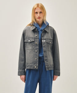 Marithe & Francois Girbaud - Denim Trucker Jacket (Gray) product image 1 | TRAB K-Fashion Australia
