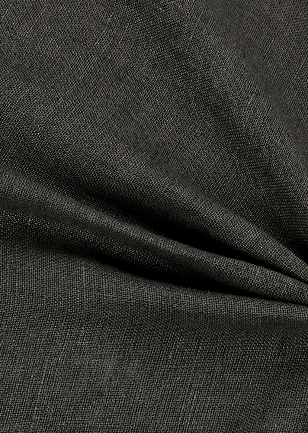 Amomento - Linen Crop Jacket (Khaki Grey) product image 13 | TRAB K-Fashion Australia