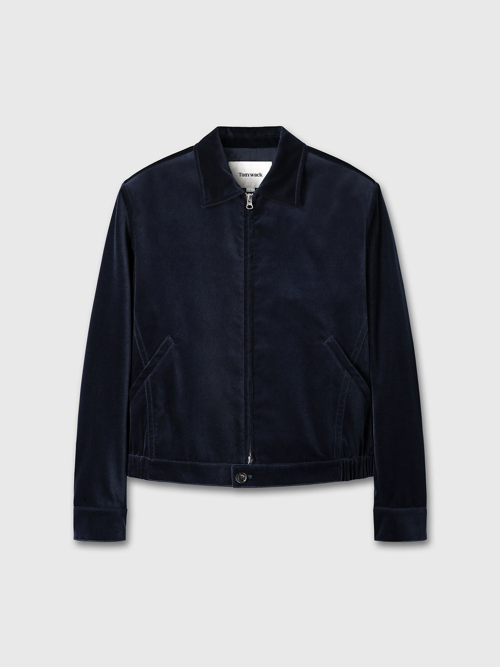 Tonywack - Velvet Blouson Jacket (Dark Navy) product image 9 | TRAB K-Fashion Australia