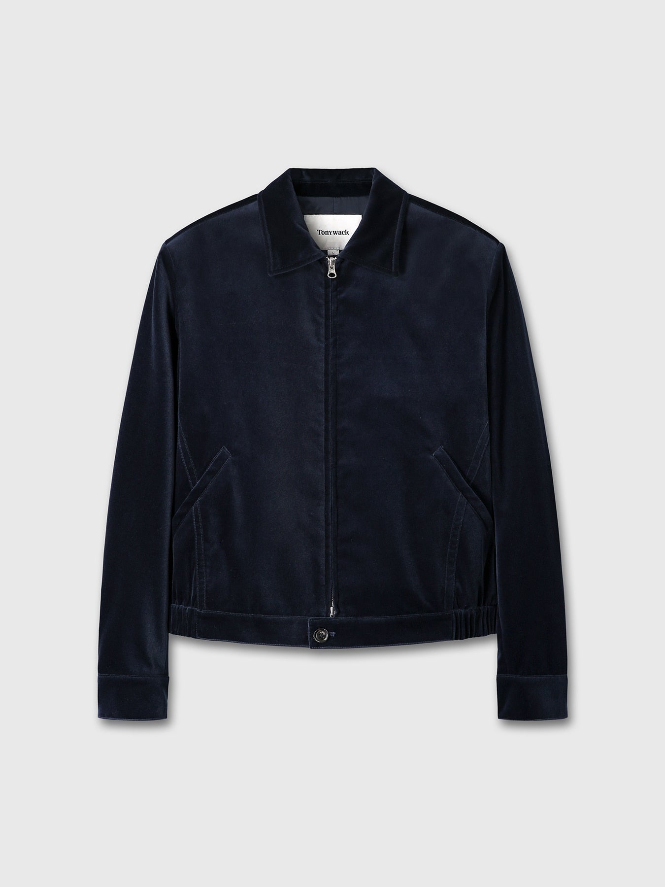 Tonywack - Velvet Blouson Jacket (Dark Navy) product image 9 | TRAB K-Fashion Australia