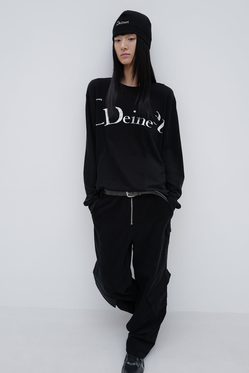 Deinet - Deinet Corduroy Utility Cargo Pants (Black) product image 6 | TRAB K-Fashion Australia