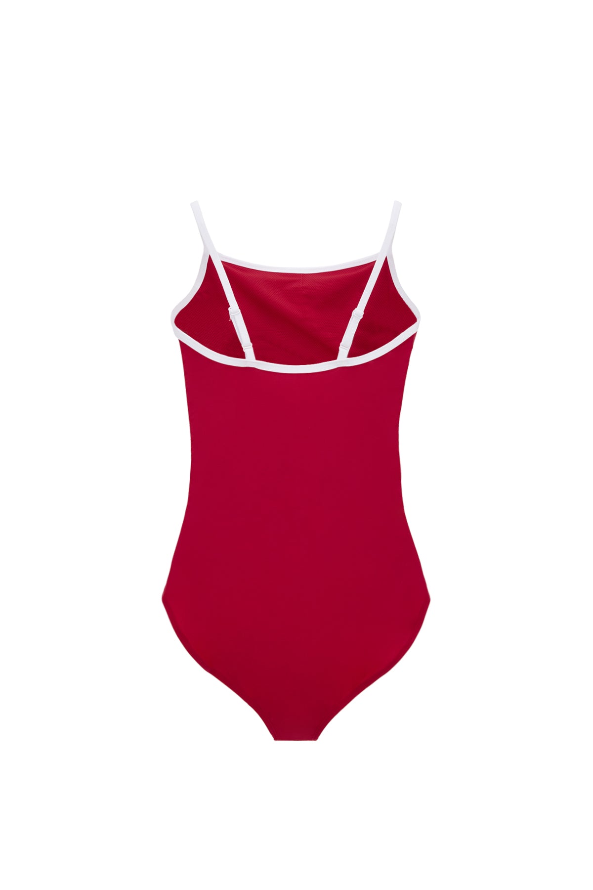 Matin Kim - Logo Strap Swimsuit (Red) product image 2 | TRAB K-Fashion Australia