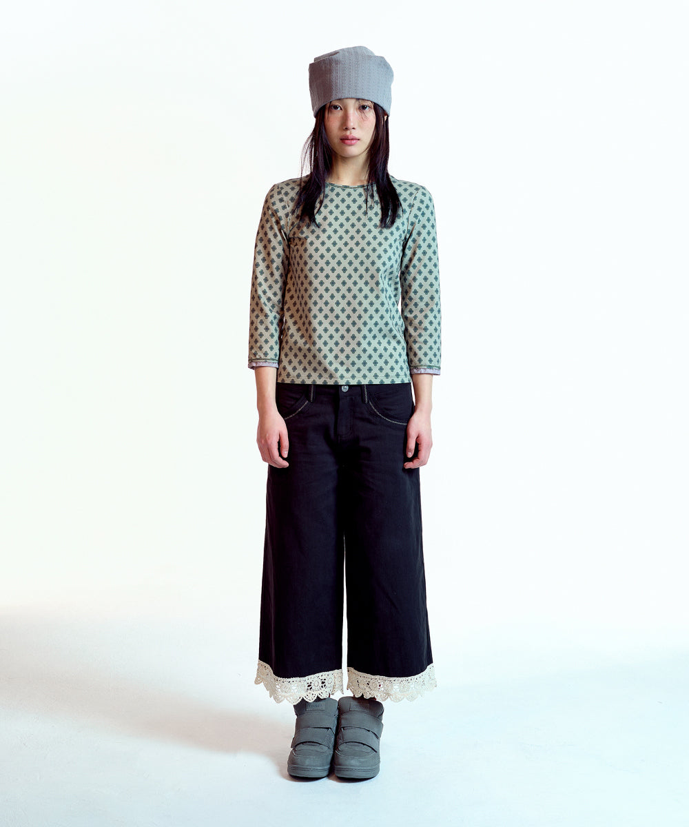Coyseio - Flower Capri Sleeve (Light Khaki) product image 11 | TRAB K-Fashion Australia