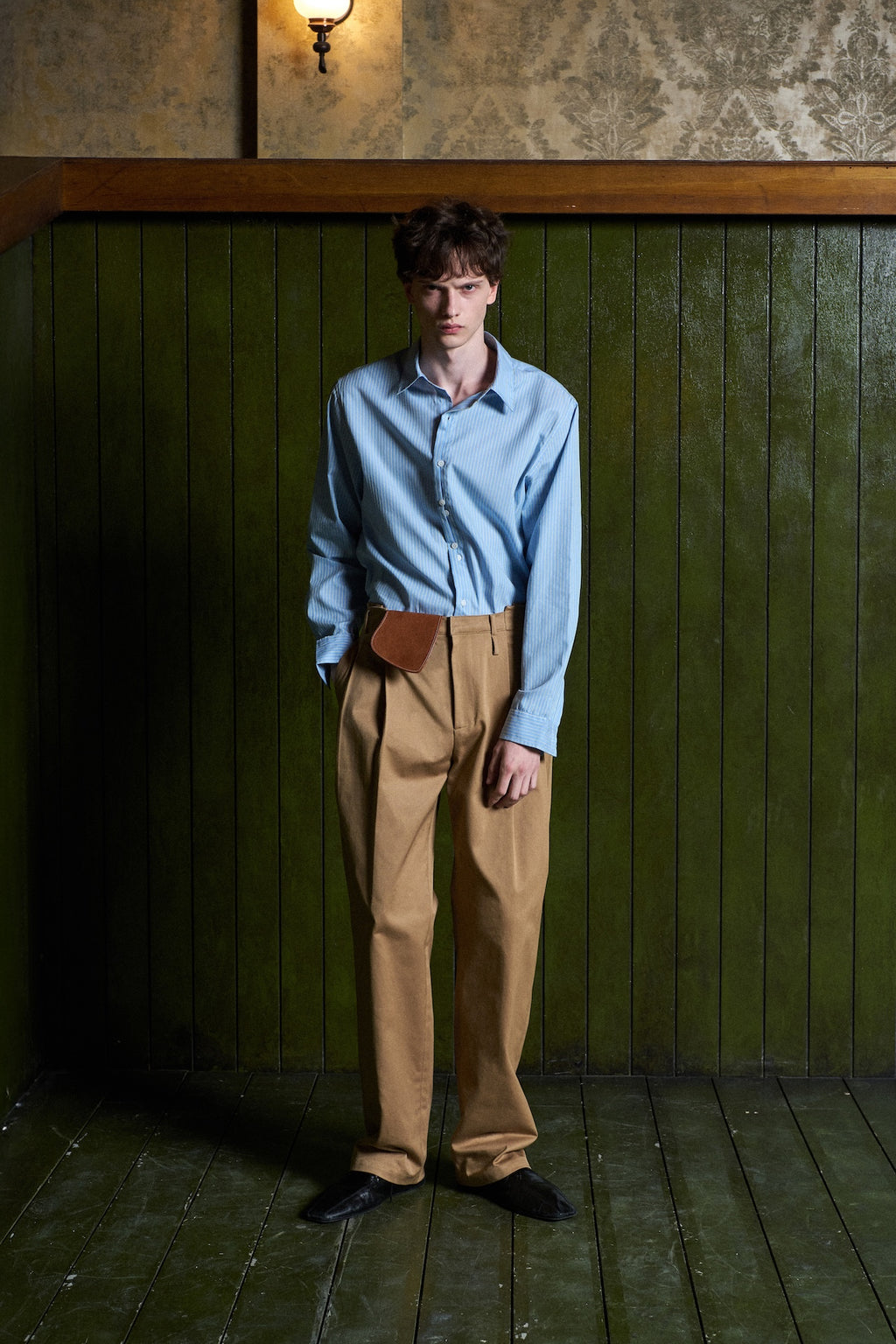 STU - Extra Button Shirt (Sky Blue) product image 13 | TRAB K-Fashion Australia