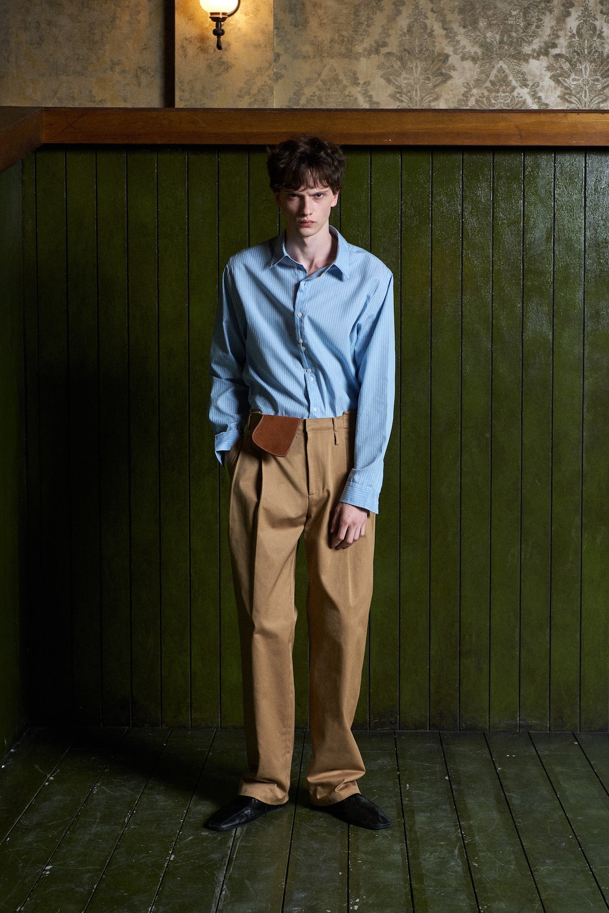 STU - Extra Button Shirt (Sky Blue) product image 13 | TRAB K-Fashion Australia