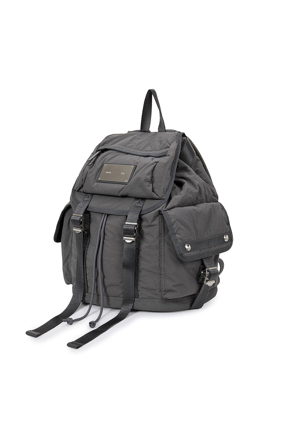 Matin Kim - Pocket Utility Large Back Pack (Charcoal) product image 3 | TRAB K-Fashion Australia