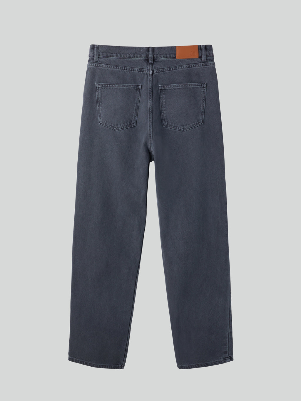 Recto - Regular Fit Denim Pants (Dark Grey) product image 5 | TRAB K-Fashion Australia