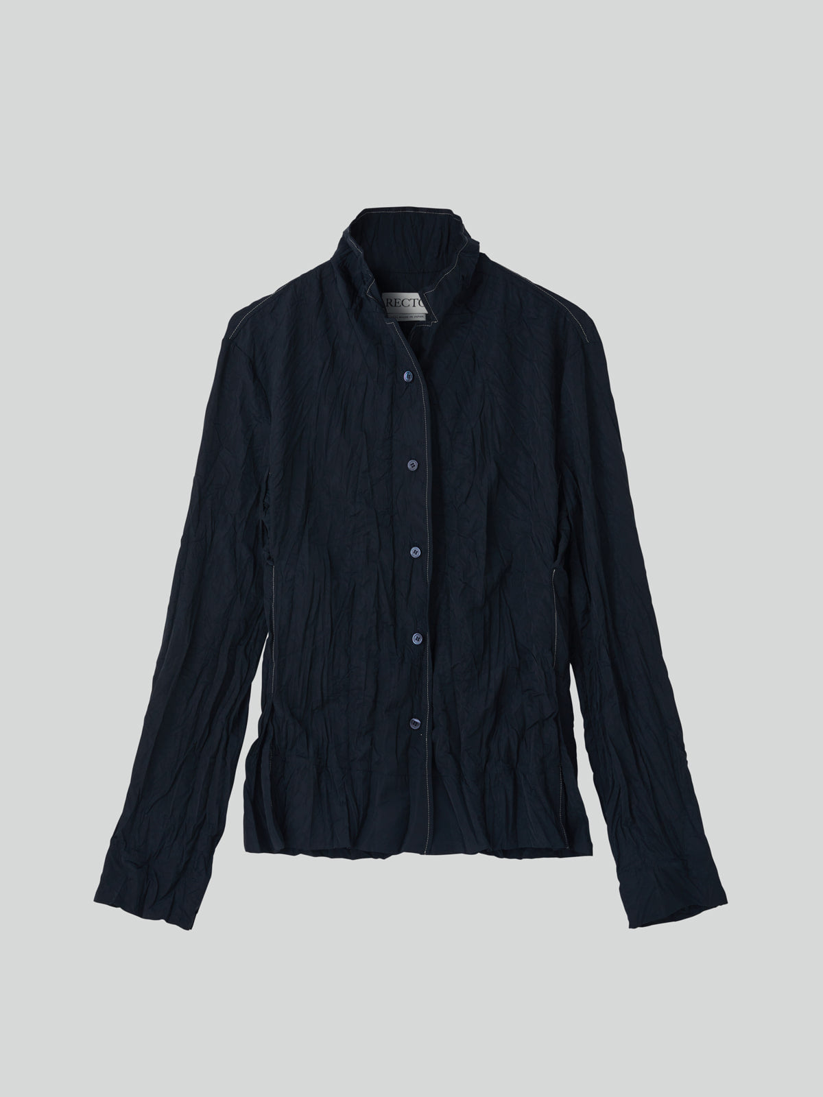 Recto - Whole Crease Blouse (Dark Navy) product image 10 | TRAB K-Fashion Australia