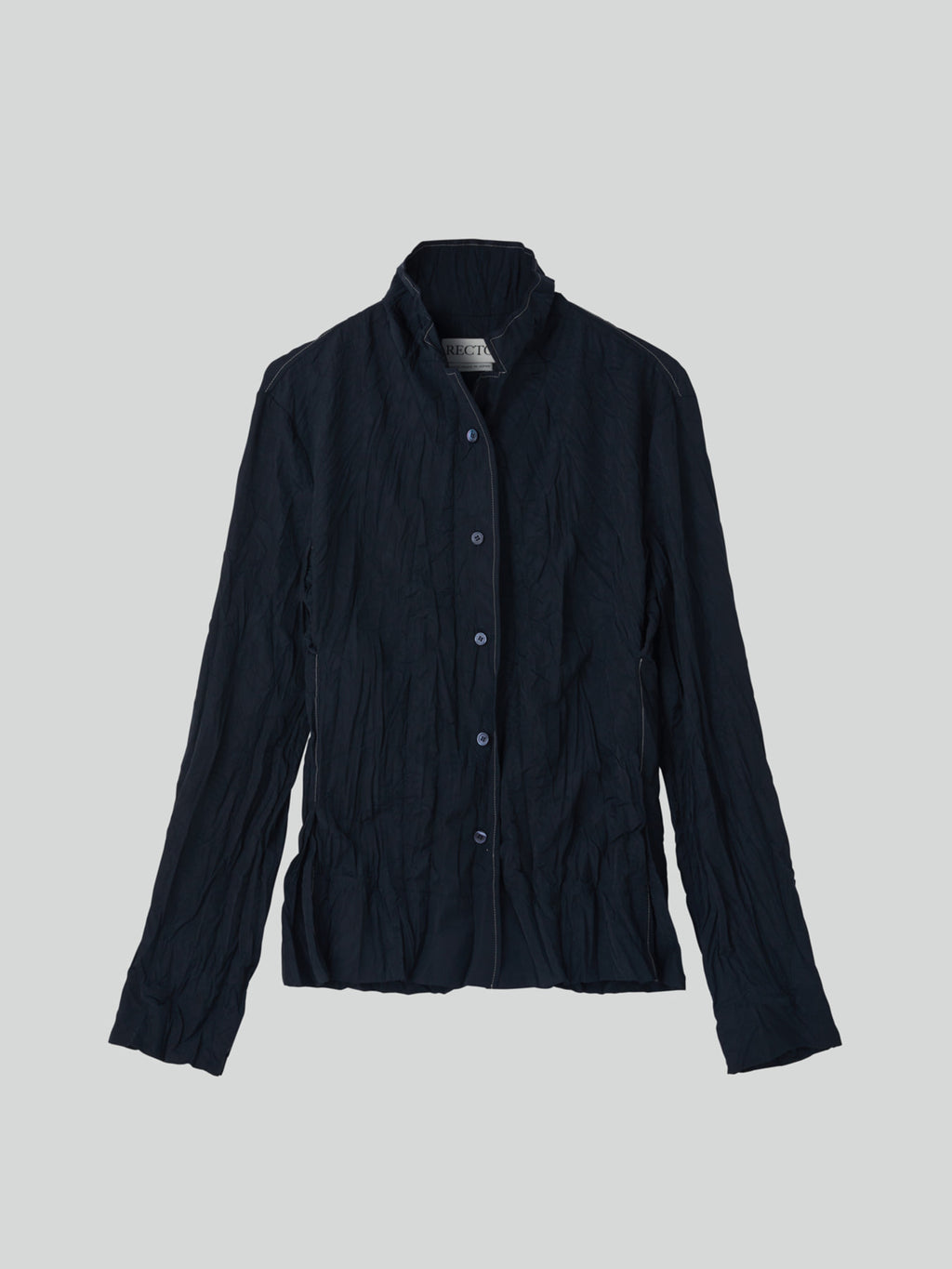 Recto - Whole Crease Blouse (Dark Navy) product image 10 | TRAB K-Fashion Australia