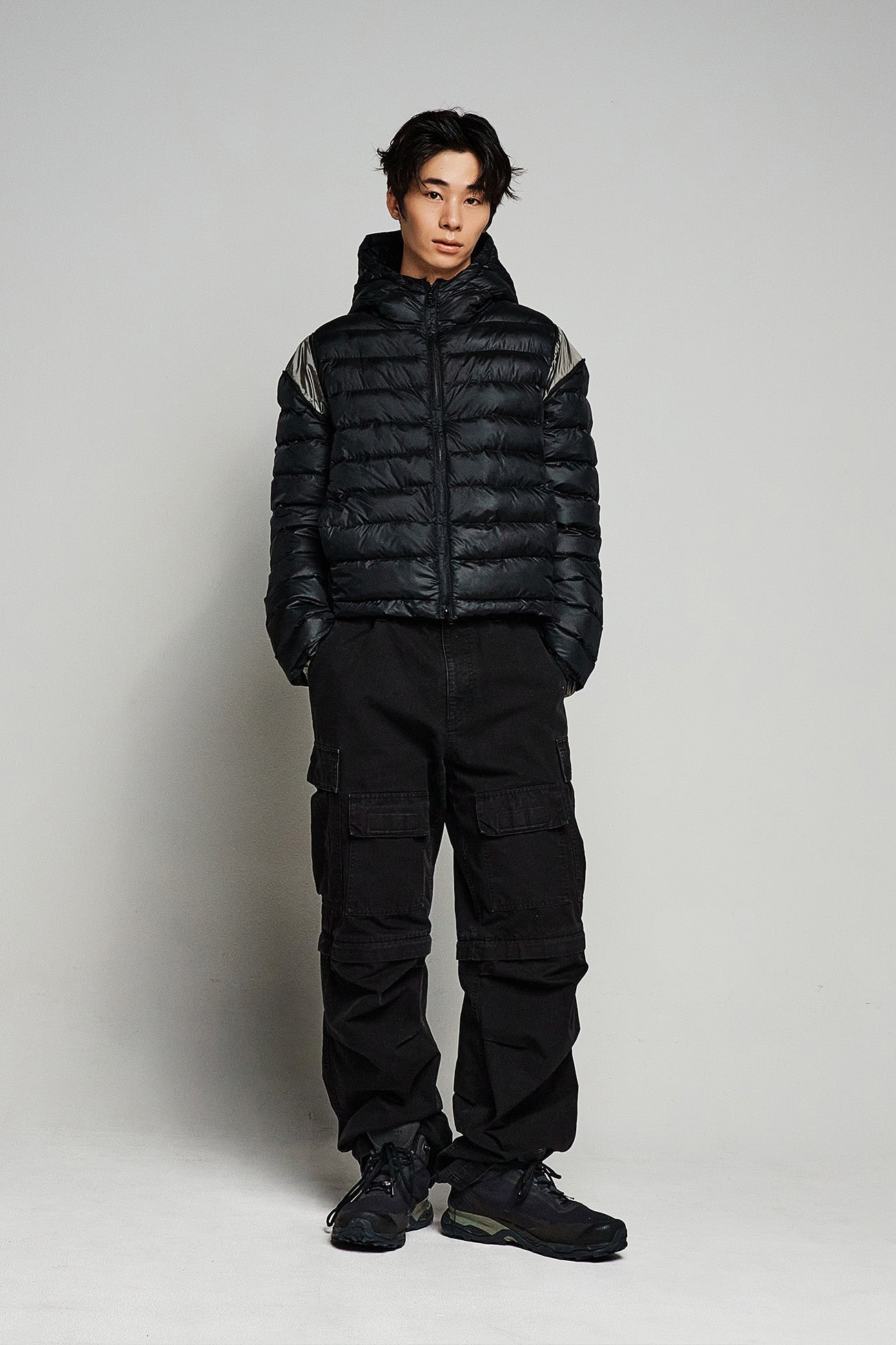 Deinet - Point Wellon Hooded Jacket (Black) product image 9 | TRAB K-Fashion Australia