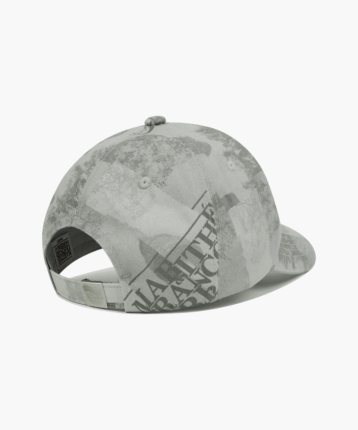 Marithe & Francois Girbaud - Seoul Exclusive Graphic Cap (Gray) product image 2 | TRAB K-Fashion Australia