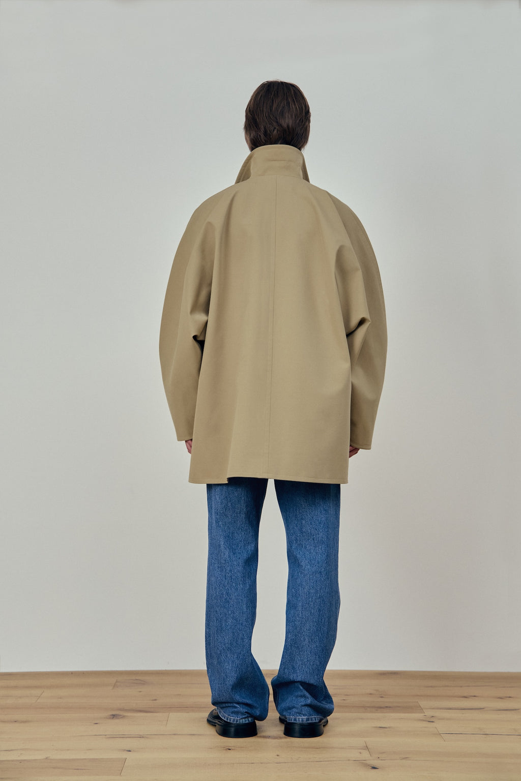 Stu - Dolman Half Coat (Beige) product image 9 | TRAB K-Fashion Australia