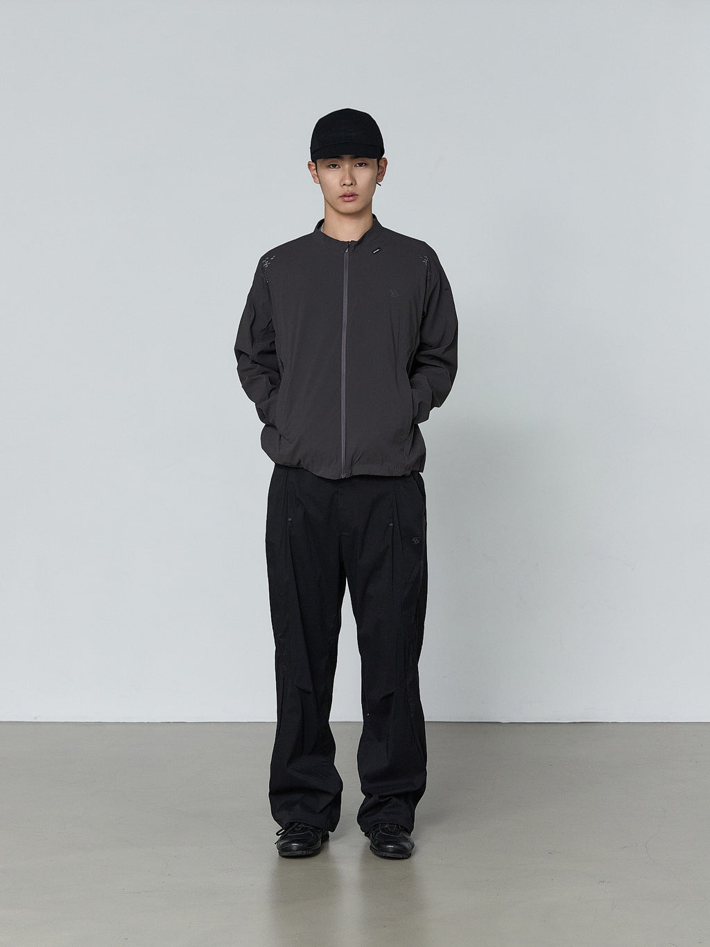 San San Gear - Laser Weld Jacket (Charcoal) product image 2 | TRAB K-Fashion Australia