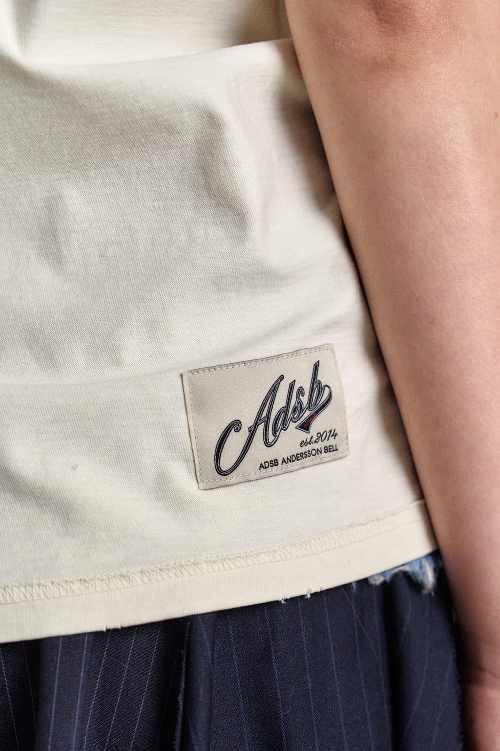 Andersson Bell - Unisex Heart Message T-Shirt (Ecru) product image 5 | TRAB K-Fashion Australia