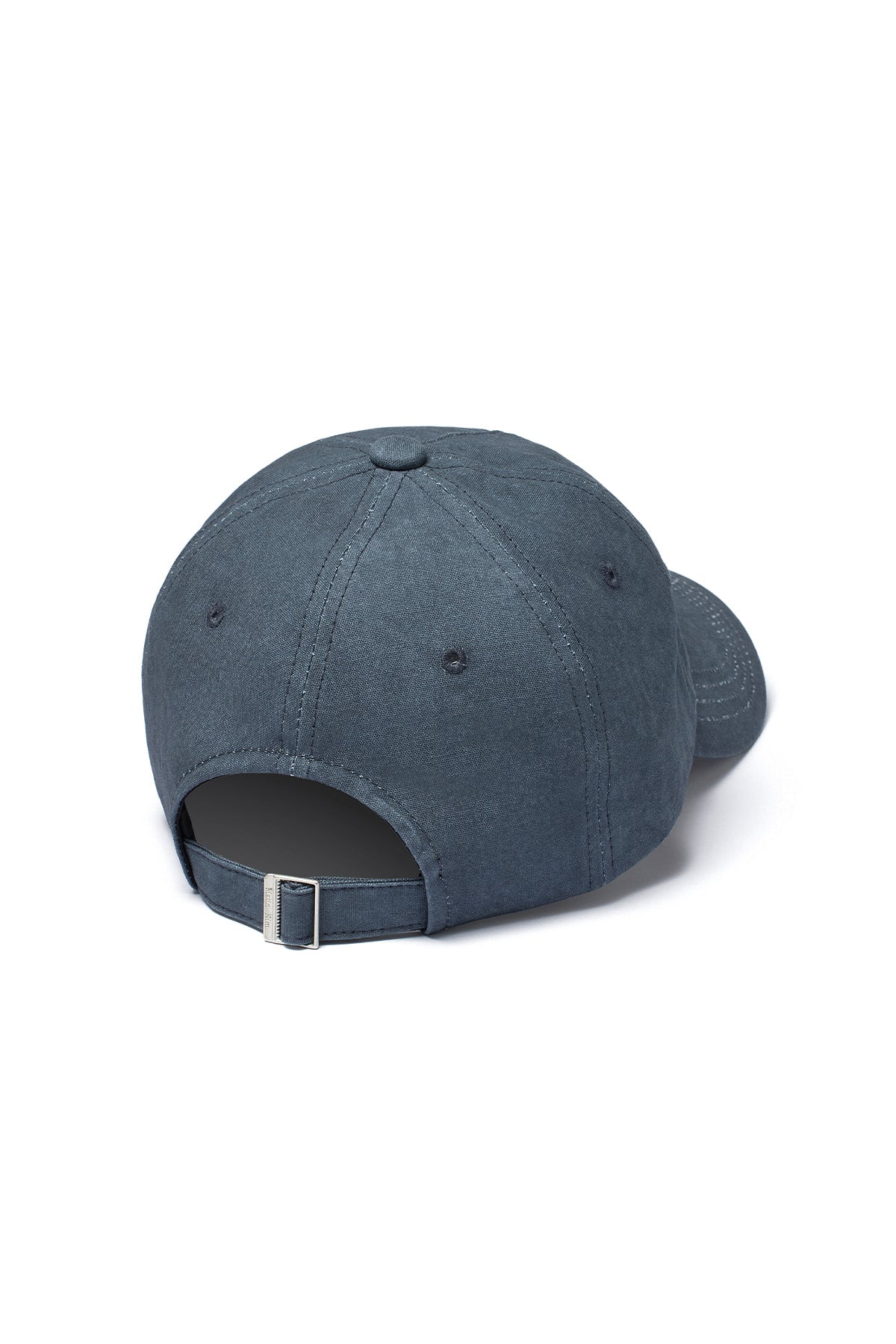 Matin Kim - Cotton Washed Crack Logo Ball Cap (Blue) product image 3 | TRAB K-Fashion Australia