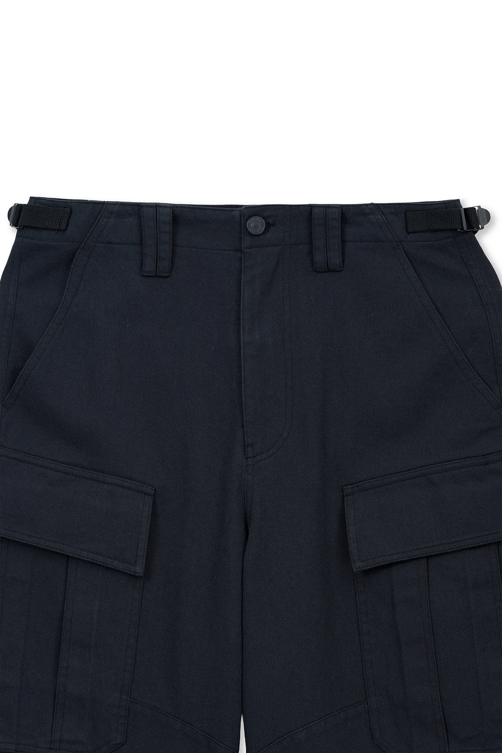 Matin Kim - Utility Cargo Bermuda Pants (Navy) product image 3 | TRAB K-Fashion Australia