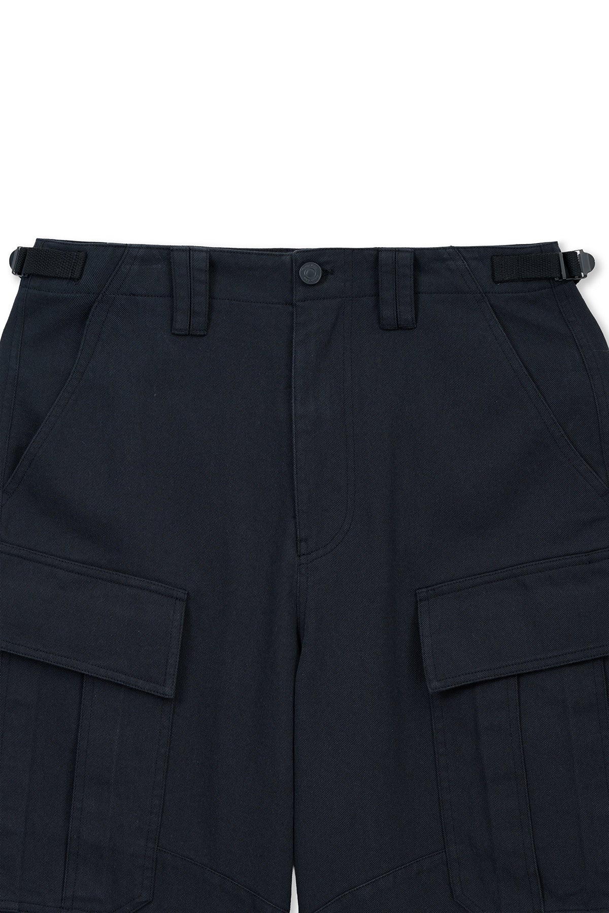 Matin Kim - Utility Cargo Bermuda Pants (Navy) product image 3 | TRAB K-Fashion Australia
