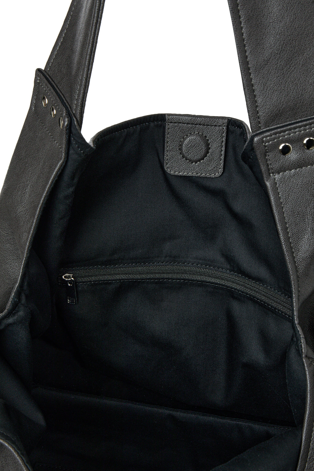 Deinet - Stud Detail Point Pocket Bag (Grey) product image 13 | TRAB K-Fashion Australia