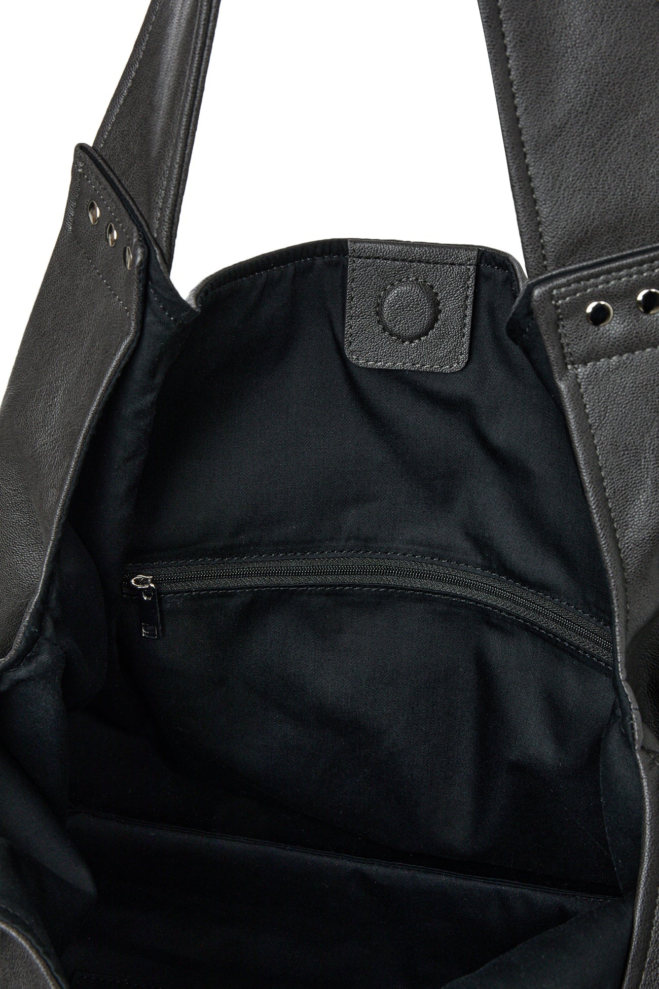 Deinet - Stud Detail Point Pocket Bag (Grey) product image 13 | TRAB K-Fashion Australia