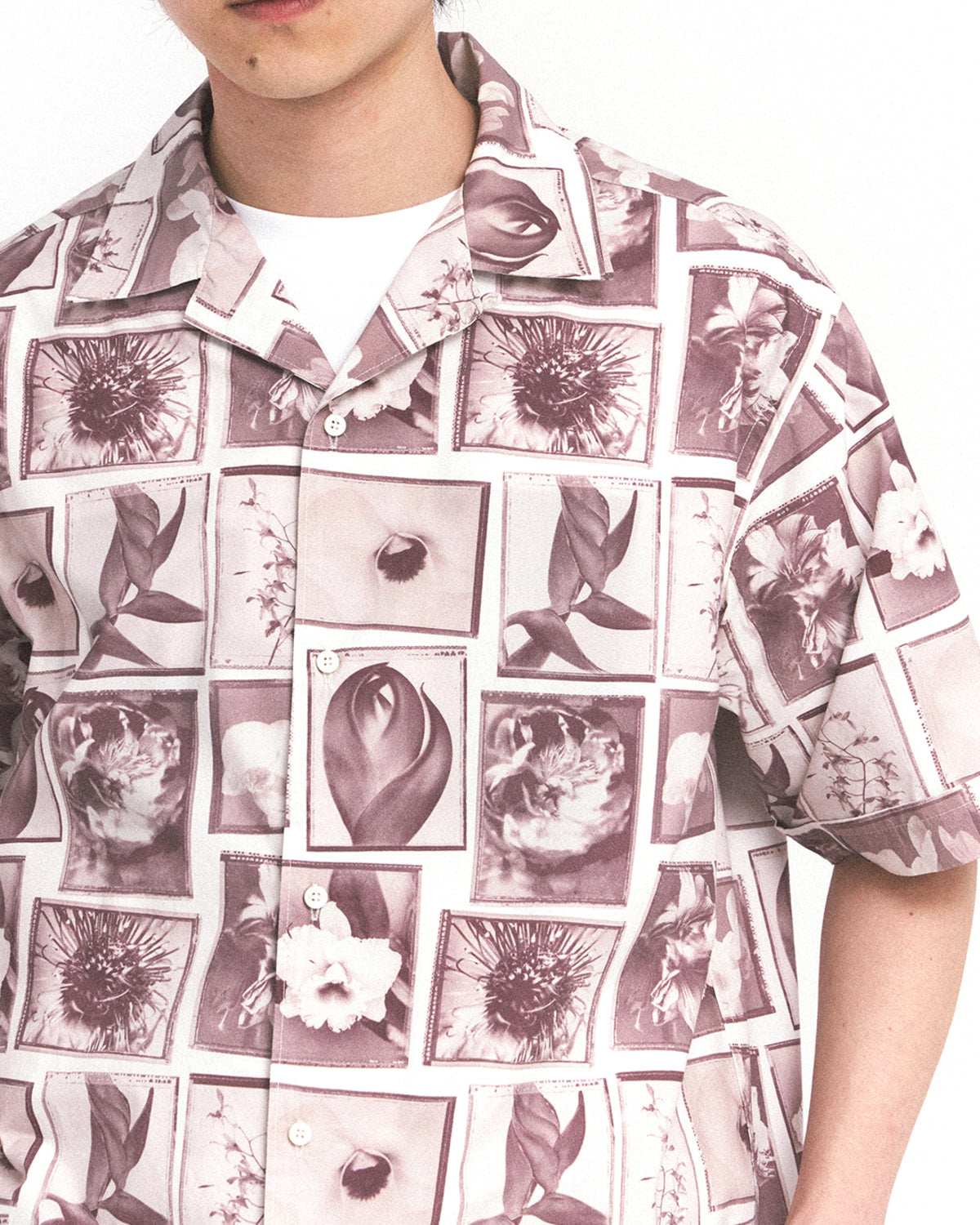 Eastlogue - Photograph Half Shirts (Rose) product image 2 | TRAB K-Fashion Australia