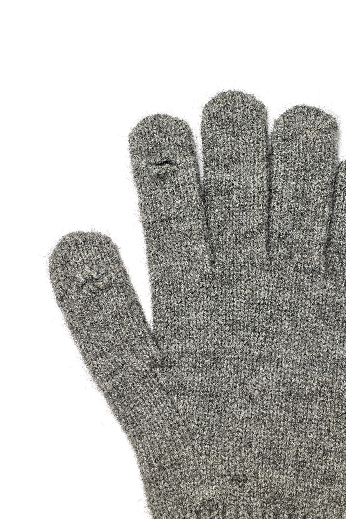 Matin Kim - Two Tone Finger Hole Gloves (Grey) product image 3 | TRAB K-Fashion Australia