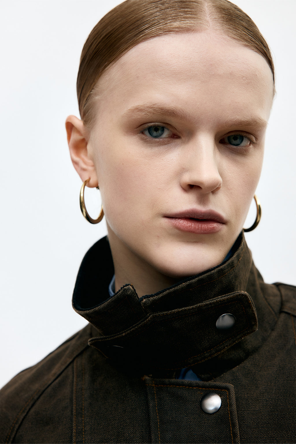 Andersson Bell - Kerri Trapez Work Jacket (Brown) product image 4 | TRAB K-Fashion Australia