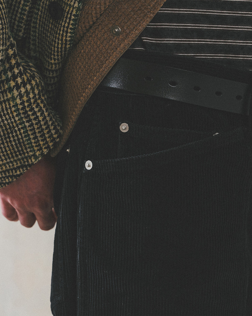 Eastlogue - M-35 Pants (Black Corduroy) product image 4 | TRAB K-Fashion Australia