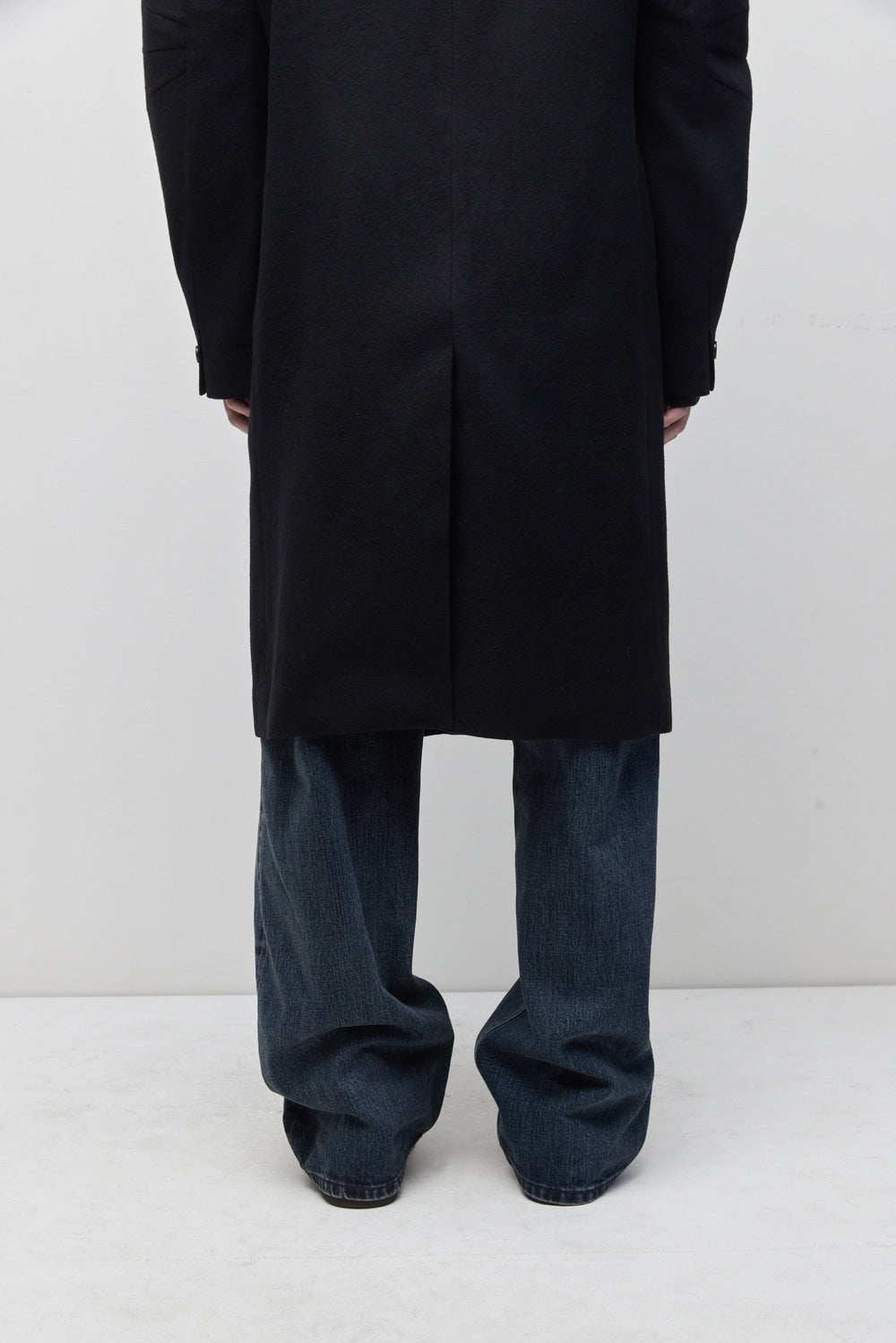 Hatchingroom - Darted Double Breasted Coat (Black) product image 13 | TRAB K-Fashion Australia