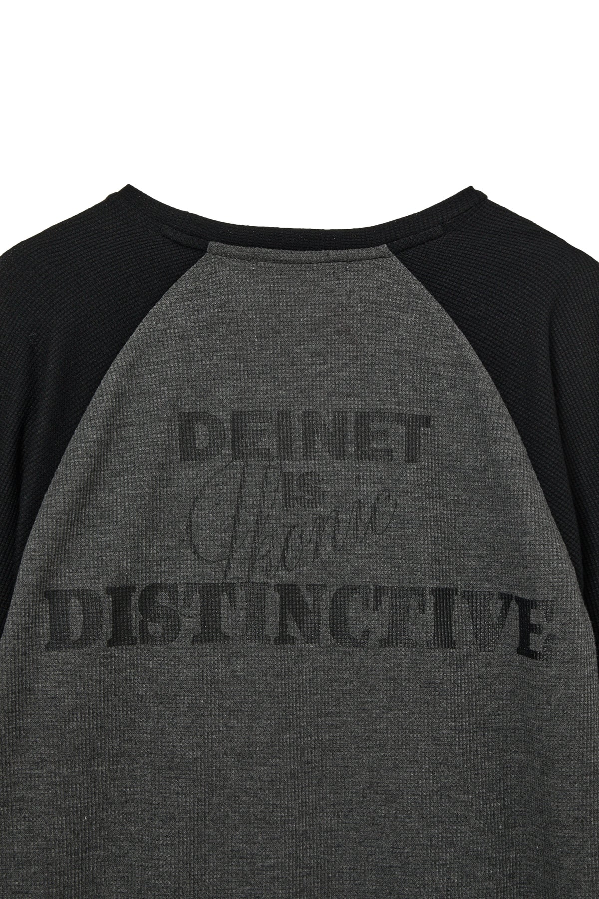 Deinet - Waffle Raglan Long Sleeve (Charcoal) product image 4 | TRAB K-Fashion Australia