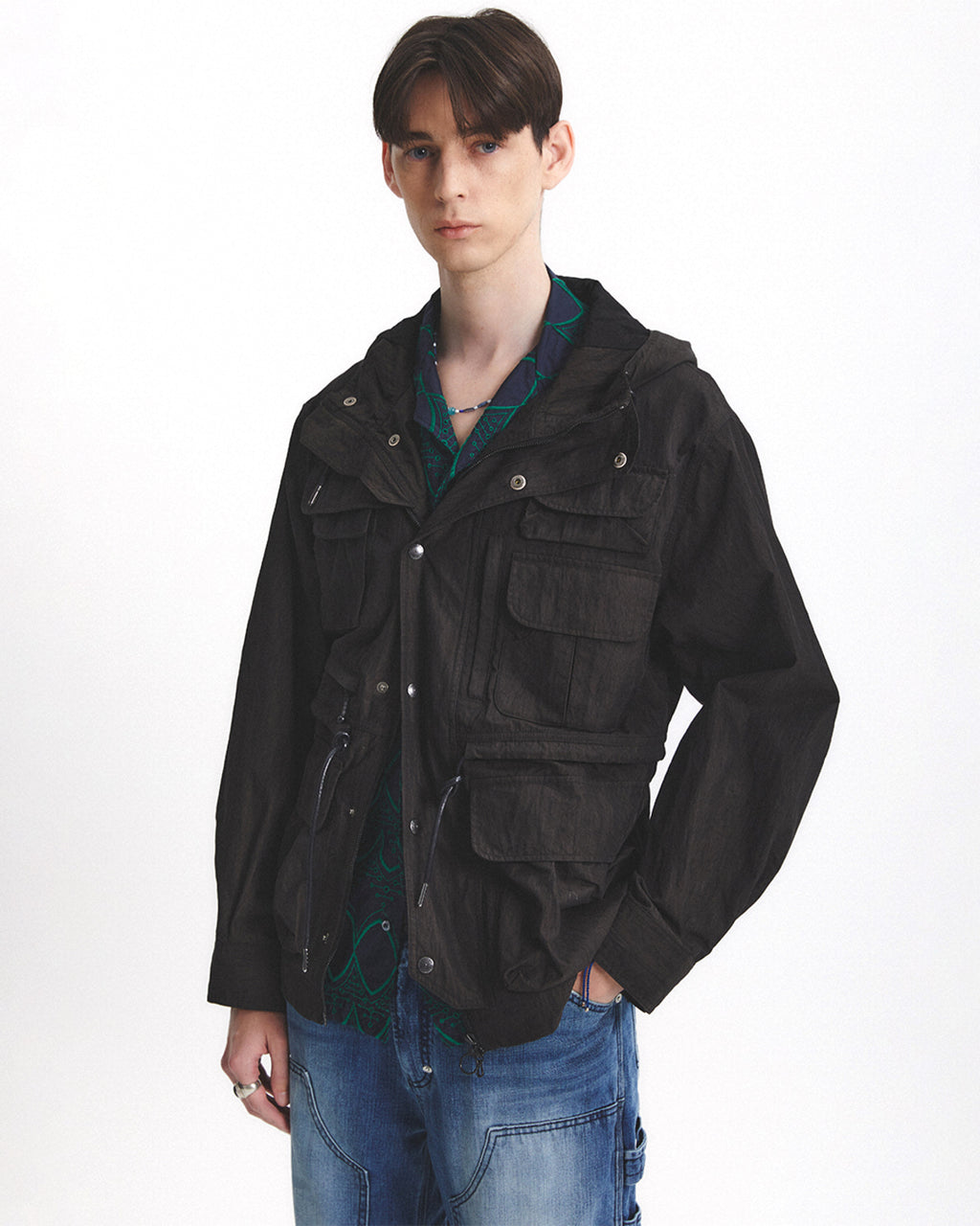 Eastlogue - Explorer Smock Parka (Black C/n) product image 2 | TRAB K-Fashion Australia