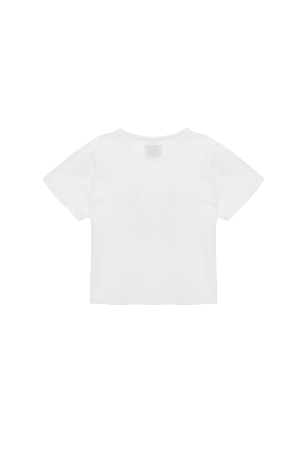 Matin Kim - Logo Crop Top (White) product image 10 | TRAB K-Fashion Australia