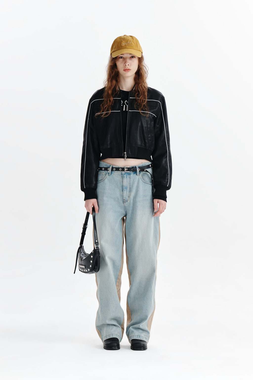 Matin Kim - Double Side Carpenter Denim Pants (Blue) product image 5 | TRAB K-Fashion Australia