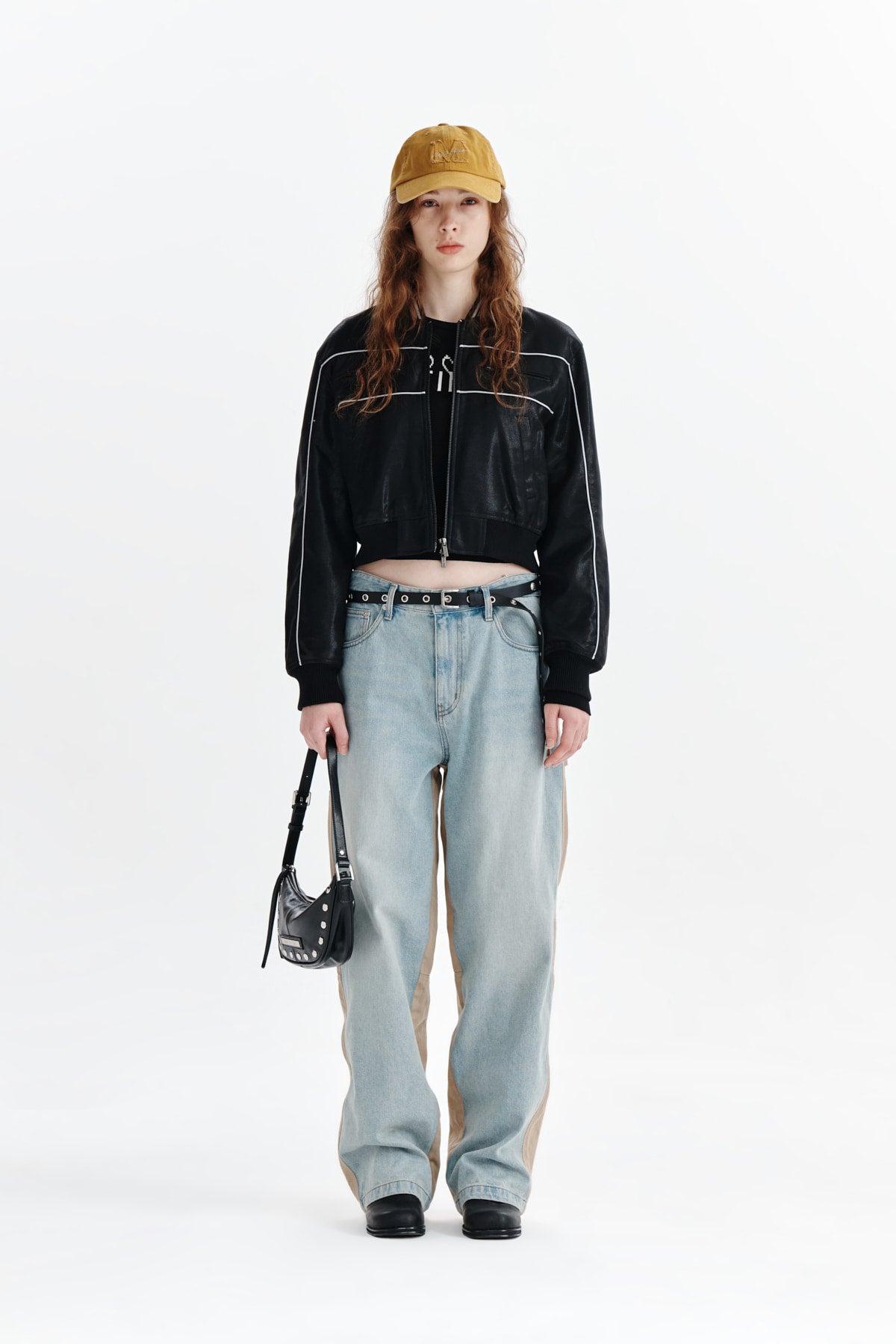 Matin Kim - Double Side Carpenter Denim Pants (Blue) product image 5 | TRAB K-Fashion Australia
