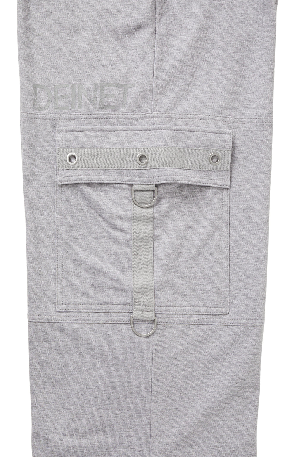 Deinet - Metal Detail Sweat Pants (Melange Grey) product image 8 | TRAB K-Fashion Australia