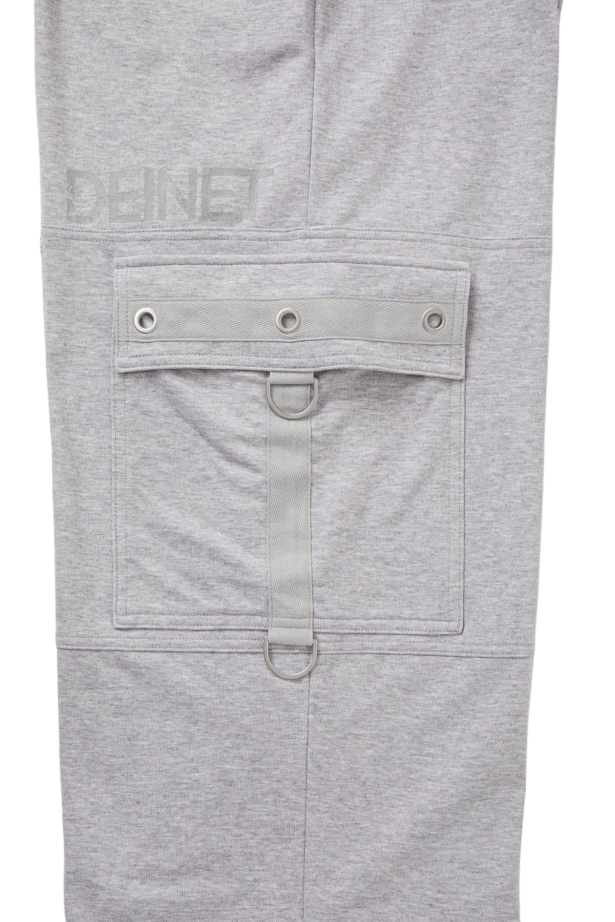 Deinet - Metal Detail Sweat Pants (Melange Grey) product image 8 | TRAB K-Fashion Australia