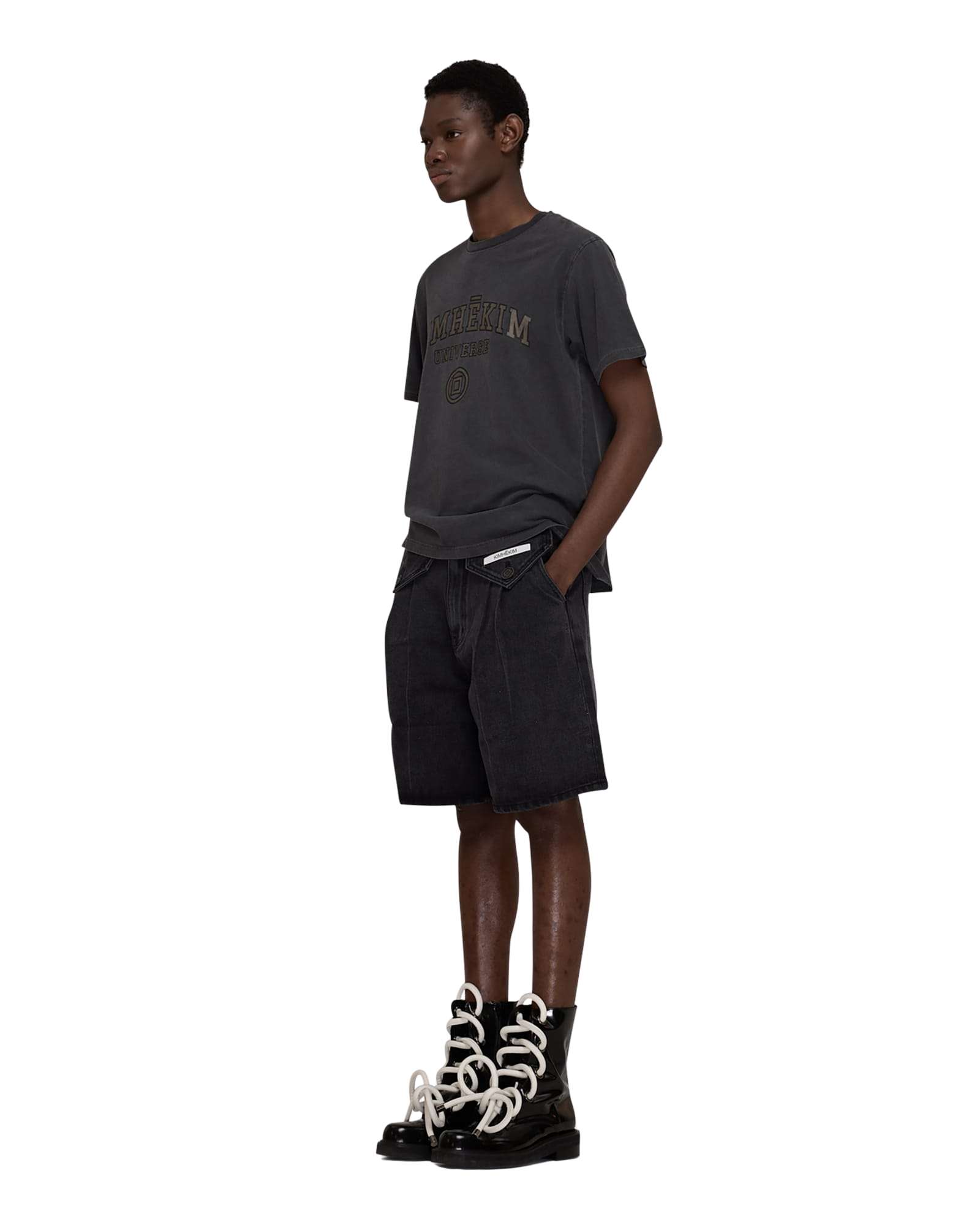 Kimhe Kim - Two Pocket Shorts (Black) product image 7 | TRAB K-Fashion Australia