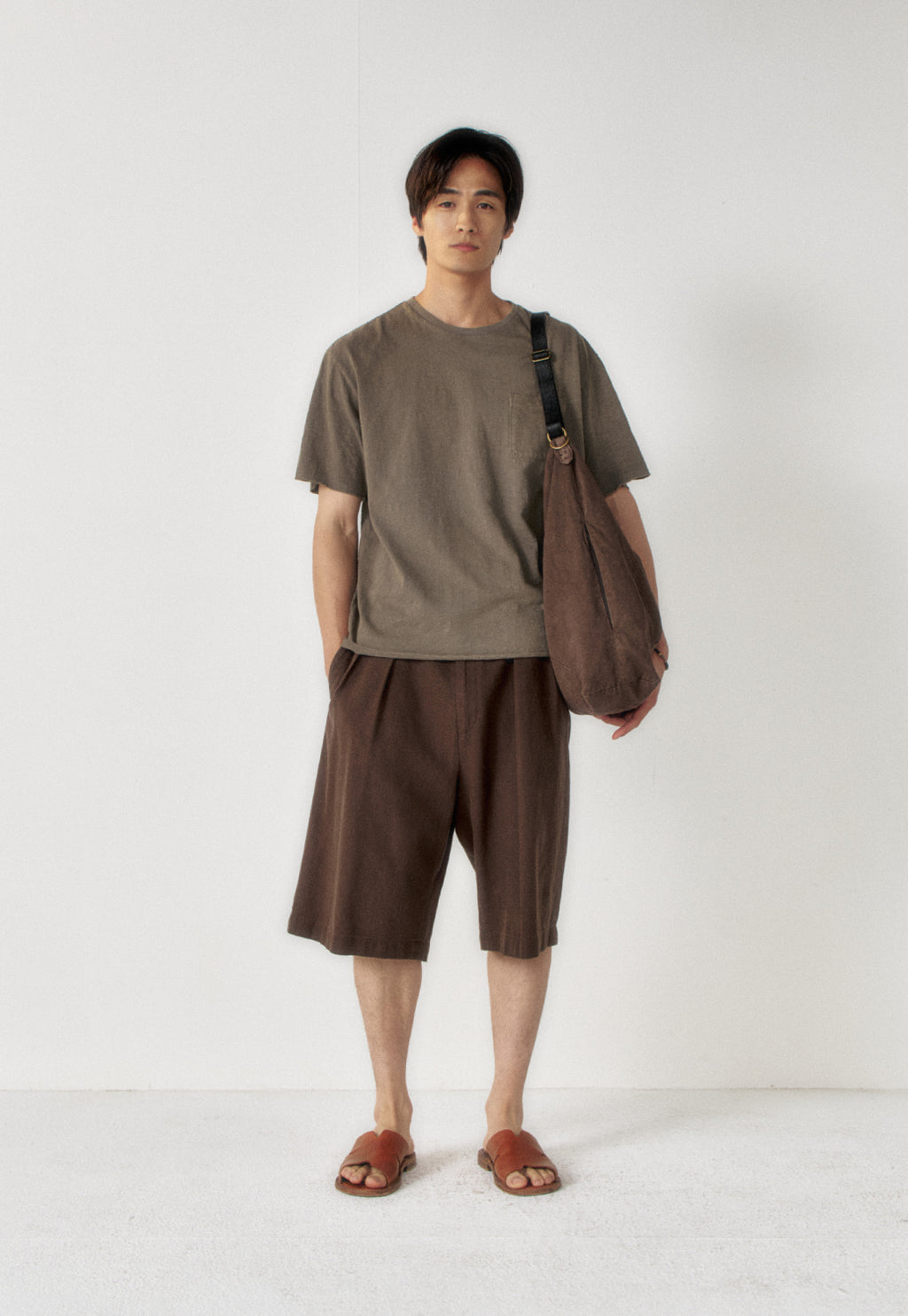 Art if acts - Linen Peddler Bag (Sunset) product image 2 | TRAB K-Fashion Australia